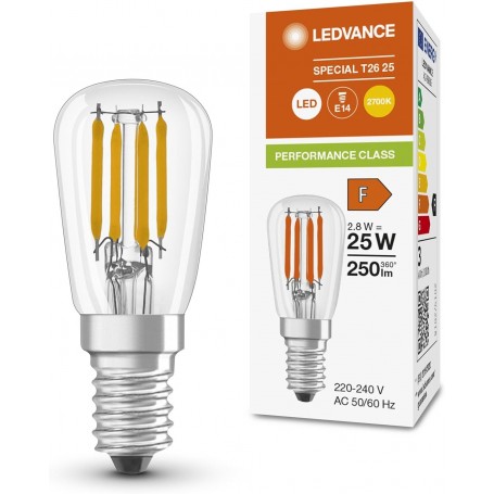 LEDVANCE LED-Lampe PARATHOM SPECIAL T26, 2,8 Watt, E14