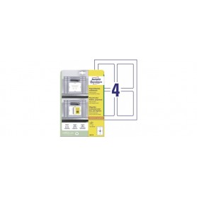 AVERY Zweckform Art. 8001-20 Lot de 20 feuilles d'étiquettes pour étagères, boîtes, conteneurs et logistiques 120 x 80 mm
