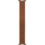 Bracelet Cuir Apple Watch 38/40/41mm Marron/Orange