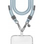FC Bandoulière Cordon Bleu Ciel détails Silver