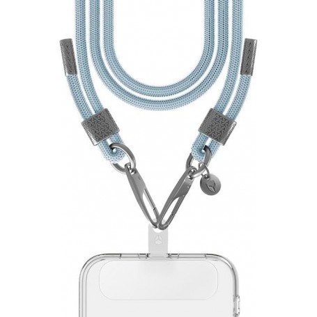 FC Bandoulière Cordon Bleu Ciel détails Silver