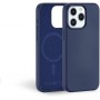 Coque Silicone Renforcée MagSafe IP15PM BleuMarine