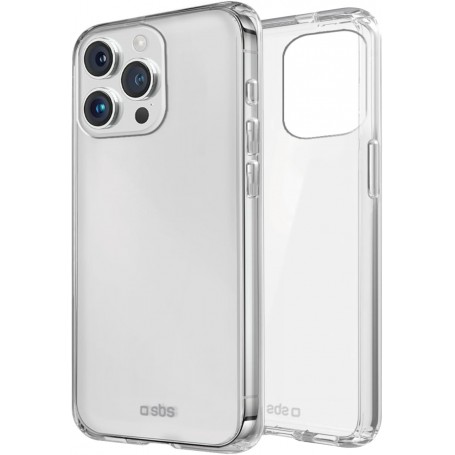 SBS Skinny Cover iPhone 15 Pro transp.