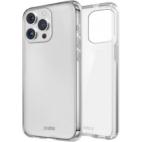 SBS Skinny Cover iPhone 15 Pro Max transp.