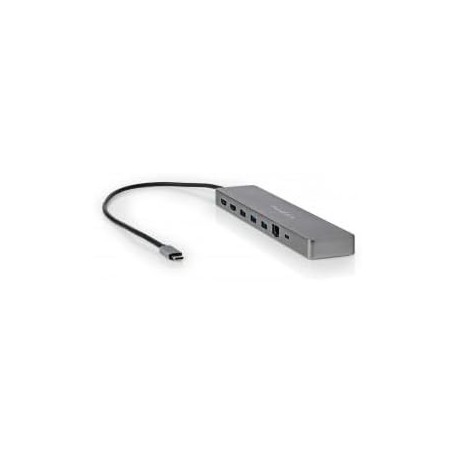 Adaptateur Multi-Ports USB | USB 3.2 Gen 1 | USB-C™ Mâle | Micro SD / RJ45 Femelle / SD / 2x HDMI™ / 2x USB-C™ / 3x USB-A Femell