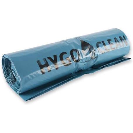 HYGOCLEAN Sac poubelle, 240 litres, en LDPE, bleu 