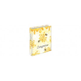 RNK 46819 - Cahier de notes Honey, pour formats A4, avec 4 anneaux, 1 pièce