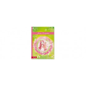  Porte-documents licorne porte-bonheur avec effet pailleté, 10 pochettes transparentes A4 indélébiles – Porte-documents Licorne