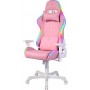 Deltaco GAM-080 Gamingstuhl Kunstleder m. RGB LED pink