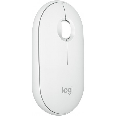 Logitech Pebble Mouse 2 M350s - Maus - optisch - Weiß