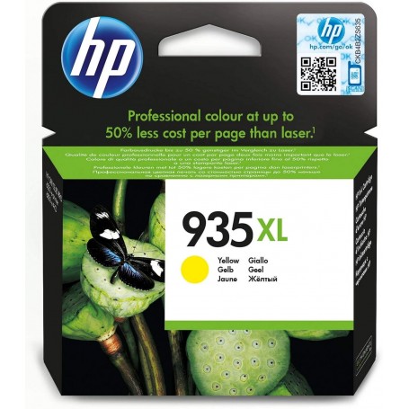 HP 935XL Cartouche d'Encre Jaune grande capacité Authentique (C2P26AE) pour Imprimante HP Officejet Pro 6230, HP Officejet Pro 6830 , HP OfficeJet Pro 6820