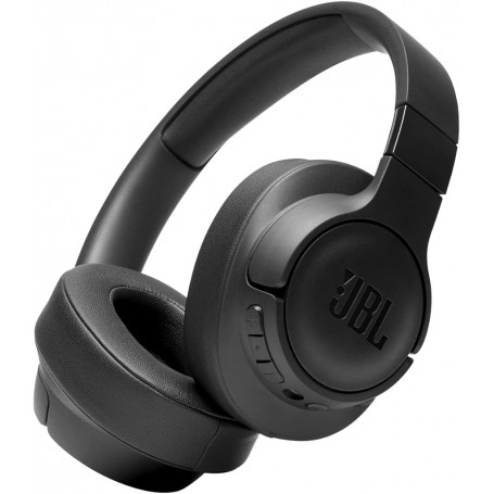 JBL Tune760NC – Casque audio circum-auriculaire sans fil à réduction de bruit active – Son JBL Pure Bass – Autonomie de 35h – Appels mains-libres et commande vocale – Noir