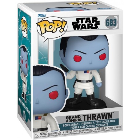 Funko Pop! Vinyl: Star Wars Ahsoka - Grand Admiral Thrawn - Figurine en Vinyle à Collectionner - Idée de Cadeau - Produits Officiels - Jouets pour Les Enfants et Adultes - TV Fans