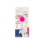 Cbl Andy USBA - USBC/Micro/Light 15cm Macaron Rose