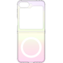 Coque MagSafe Z Flip 6 Semi-transparente Irisée