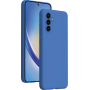 Coque Silicone Soft Touch Galaxy A35 Bleu