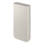 Powerbank 20 000mAh 45W matériaux recyclés Beige