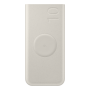 Powerbank 10 000mAh USB C/induction recyclés Beige