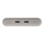 Powerbank 10 000mAh USB C/induction recyclés Beige