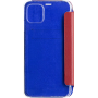 FOLIO IP 11 pro CUIR TRANSPARENT ROUGE