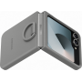 Coque silicone avec anneau G Z Flip 6 Gris
