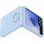 Coque silicone avec anneau G Z Flip 6 Bleu