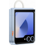 Coque avec anneau G Z Flip 6 Transparent