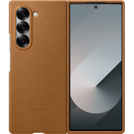 Coque Premium Design G Z Fold 6 Brun
