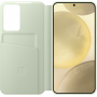 Etui Smart View avec porte-carte G S24+ Vert Clair