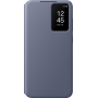Etui Smart View avec porte-carte G S24+ Violet
