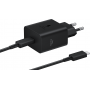 CS Ultra Rapide 45W GaN + Cbl USB C 1,8m Noir