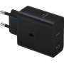 CS Ultra Rapide DUO 50W USB A+C GaN+Cbl USB C Noir