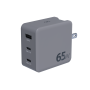 CS voyage 65W PD GaN USBA+2C US/UK/EU/AU Recyclé G