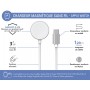 MagSafe Chargeur Apple Watch 3W Blanc