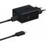 CS Ultra Rapide DUO 50W USB A+C GaN+Cbl USB C Noir