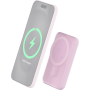 PB MagSafe 5000mAh Magnet USB A+C 10W Rose