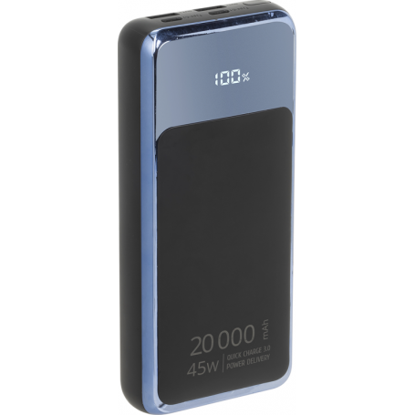 PB 20.000mAh Laptop Fast Charge/PD 45W Noir