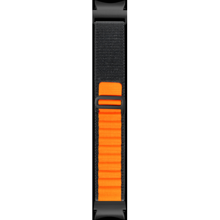 Bracelet Alpine Galaxy Watch 20mm Orange/Noir-Noir
