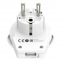 Adaptateur de voyage World to Europe/France + USB