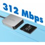 LogiLink USB 3.0 Dual-Kartenleser USB-C/SD/microSD alu