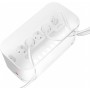 LogiLink Kabelbox m. 5-fach-Steckdosenleiste USB/Schuko wei