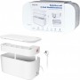 LogiLink Kabelbox m. 5-fach-Steckdosenleiste USB/Schuko wei