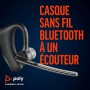 POLY Voyager Legend Oreiillette BlueTooth noire