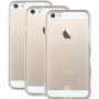 Lot de 3 : 3X bumpers Colorblock rose, doré et blanc pour iPhone 5/5S/SE