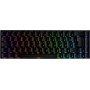 Deltaco mech. mini Gaming Tastatur RGB LED wireless schwar