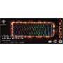 Deltaco mech. mini Gaming Tastatur RGB LED wireless schwar