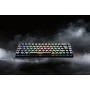 Deltaco mech. mini Gaming Tastatur RGB LED wireless schwar