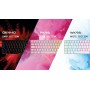 Deltaco mech. mini Gaming Tastatur RGB LED wireless schwar