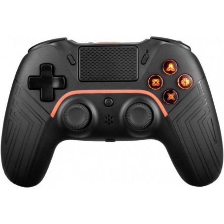 Deltaco PS4/PC Controller wireless/BT schwarz