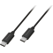 Câble de charge et de synchronisation USB C/USB C noir Thomson